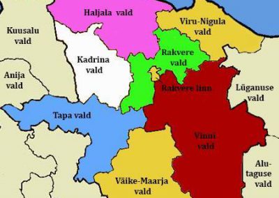 Tapa vald kaardil alates 21.10.2017